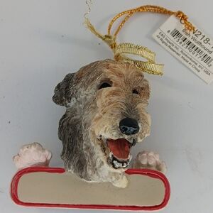 Irish Wolfhound Christmas Ornament
